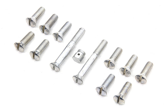 HARLEY Transmission Top Cover Screw Kit Cadmium Fits 1941-1955 FL, 1936-1940 EL, 1937-1948 UL,