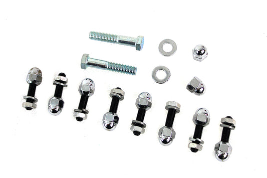 HARLEY Rear Fender Strut Acorn Type Bolt Kit Fits 1958-1980 FL,