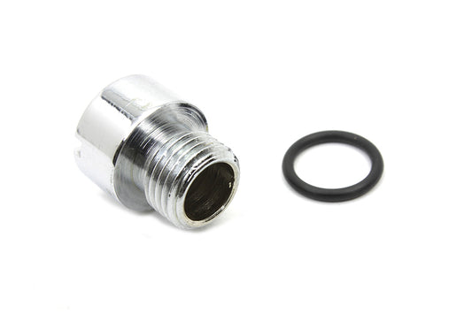 HARLEY Tappet Oil Screen Plug Chrome Fits 1981-1984 FL, 1981-1984 FX, 1981-1998 FLT, 1981-1998