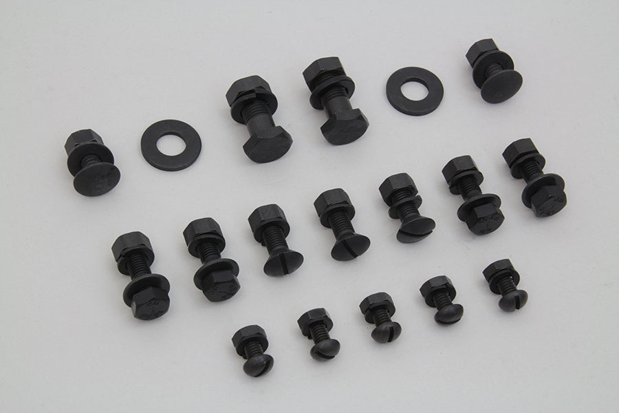 HARLEY Rear Fender Parkerized Mounting Kit fits 1937-1948 UL, 74 and 80"" 1936-1952 EL, 61"
9707-18"