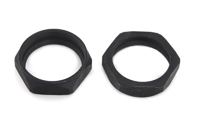 HARLEY Parkerized Manifold Nuts Fits 1941-1954 FL, 1940-1952 EL, 1953-1956 K,