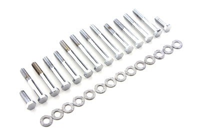 HARLEY Rocker Box Screw Kit Chrome Fits 1977-1985 XL,