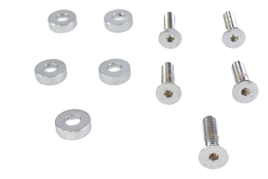 HARLEY Sprocket Bolt, Nut and Washer Kit fits 1973-1984 FL, cast wheel 1973-1984 FX, cast wheel 1979-1990 XL, cast wheel 1984-1992 FXST, cast wheel 1
