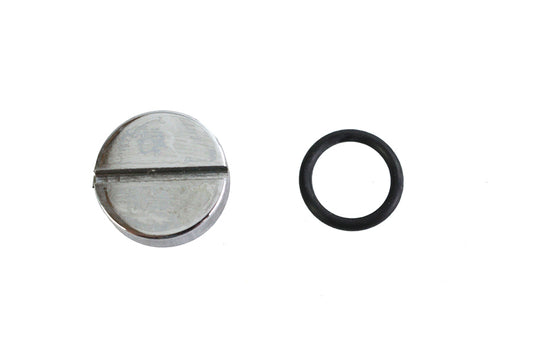 HARLEY Oil Screen Plug Chrome Fits 1970-1980 FL, 1971-1980 FX, 1979-1980 FLT,