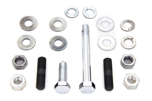 HARLEY Chrome Gas Tank Mounting Kit Fits 1941-1984 FL, 1936-1940 EL,