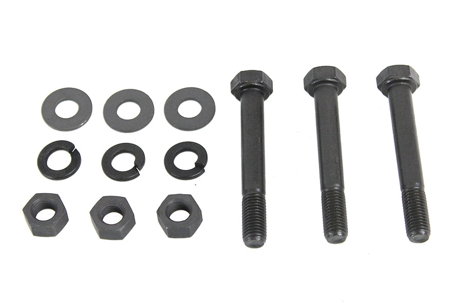 HARLEY WL/Servi-Car Gas Tank Mount Kit Parkerized fits 1936-1952 W, 1936-1973 G,