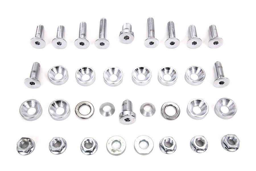 HARLEY Rear Fender Strut Bolt Kit fits 1986-1999 FLST, 1986-1999 FXST,