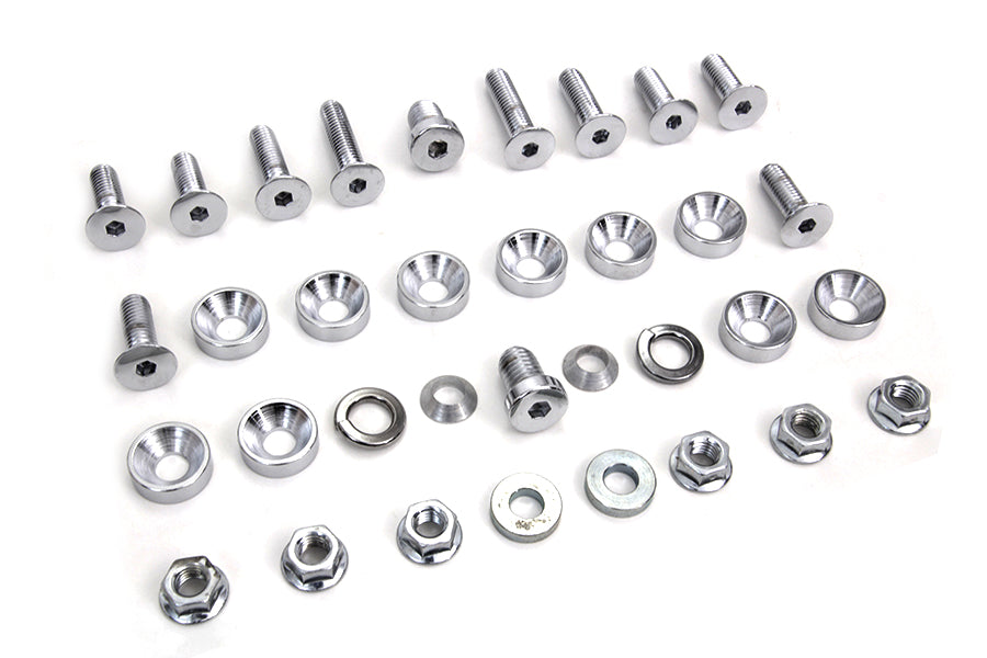 HARLEY Rear Fender Strut Bolt Kit fits 1986-1999 FLST, 1986-1999 FXST,