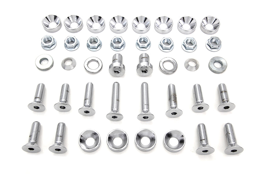 HARLEY Rear Fender Strut Bolt Kit fits 1986-1999 FXST, 1986-1999 FLST,