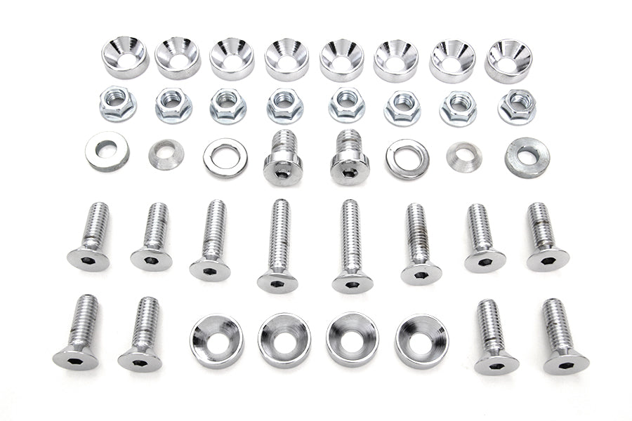 HARLEY Rear Fender Strut Bolt Kit fits 1986-1999 FXST, 1986-1999 FLST,