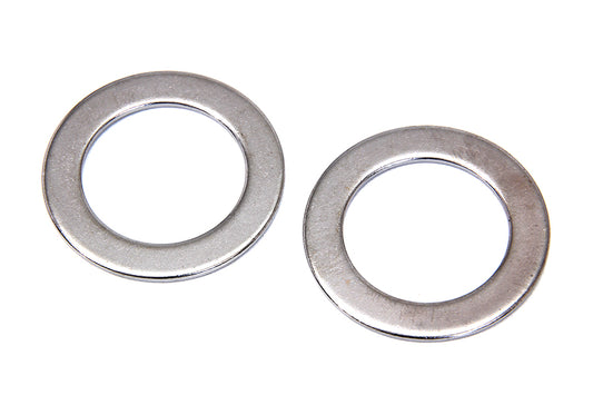 HARLEY Fork Tube Plug Chrome Washer Fits 1977-1984 FX, 1986-UP FLST, 1984-UP FXST, 1980-1986 F