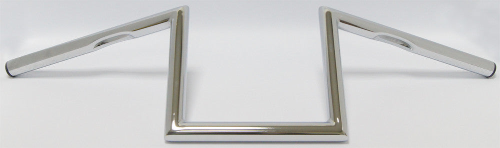 HARLEY HARDDRIVE 1" Z-BAR DIMPLED 8" CHROME 21-231