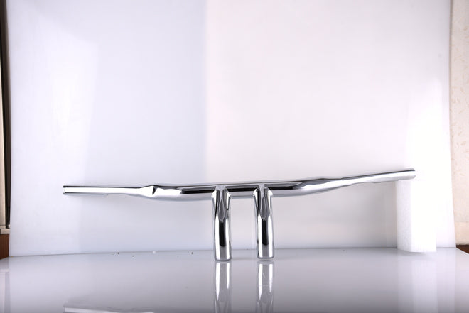 Custom Chrome HARLEY CHROME 1 1/2" RHINO T-BAR 8" W/1 INDENT1