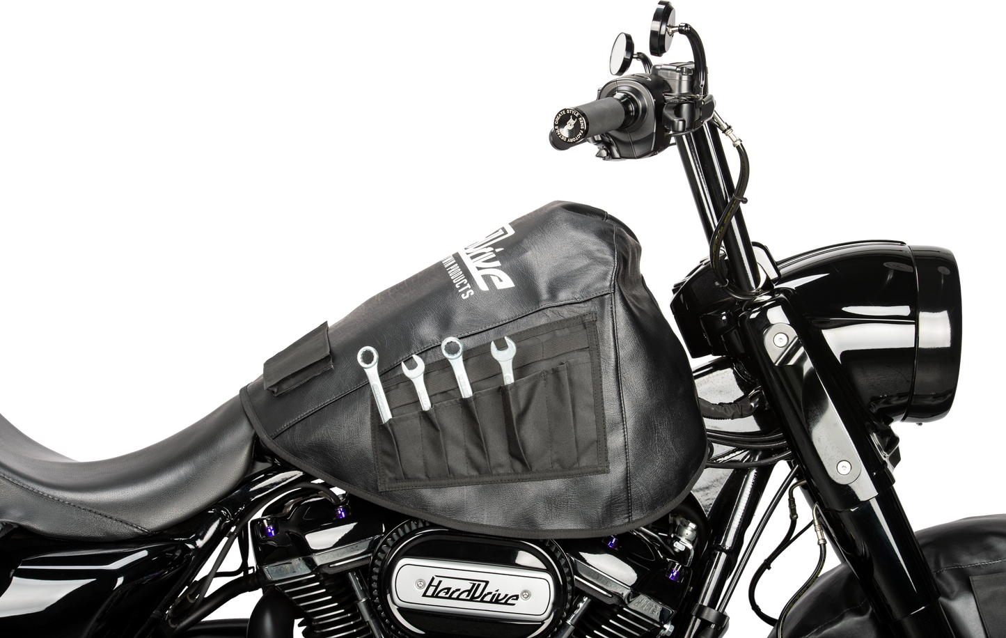 HARLEY HARDDRIVE MECHANIX SERVICE COVER 5-6 GAL TANK W/ POCKETS 820-71250