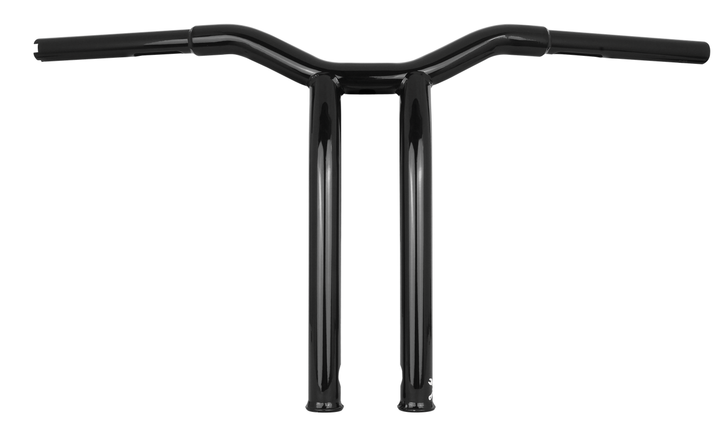 HARLEY BURLY BRAND DOMINATOR RAKED BAR 14" 1.25" GLOSS BLACK B12-6053B