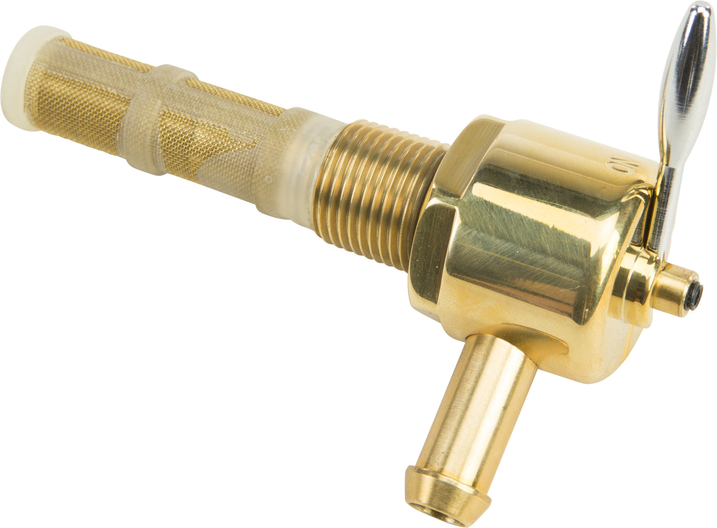 HARLEY HARDDRIVE BRASS PETCOCK ROUND 3/8 IN RIGHT SIDE POSITION 22684