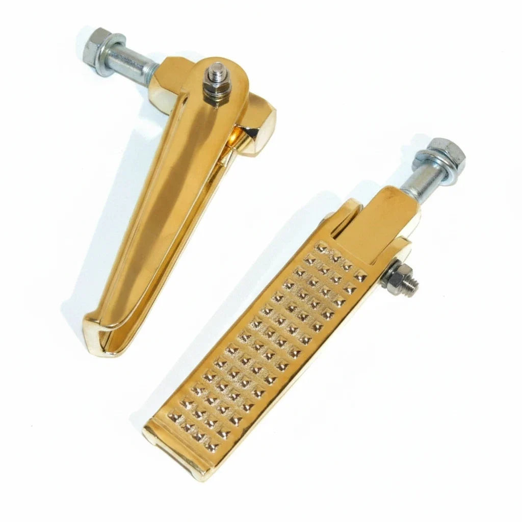 Solid Brass Foot Pegs by Champ Customs – Anderson Style