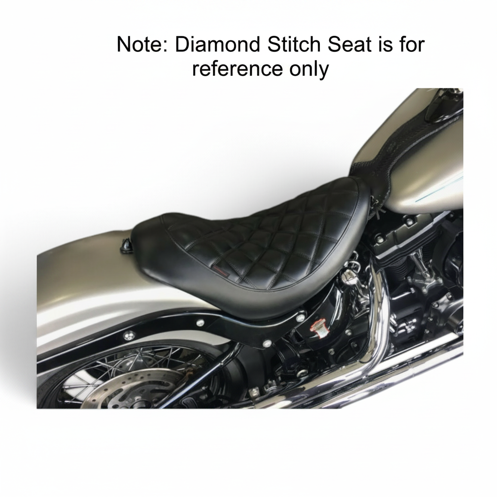 Harley Davidson Softail Seat Narrow Plain GEL 2006-2017