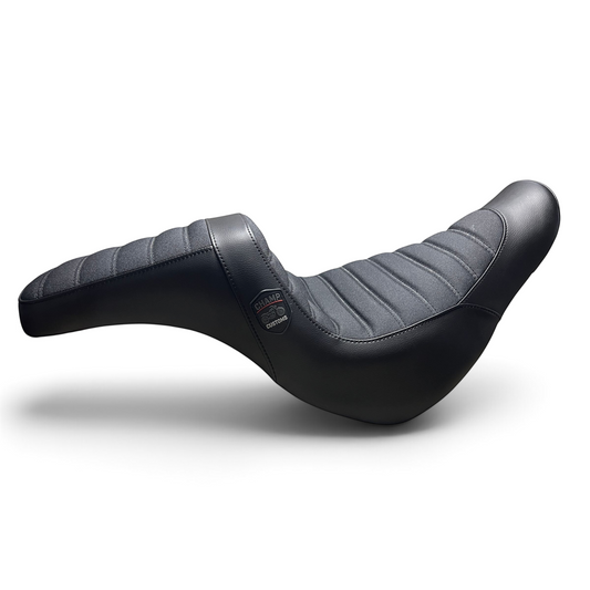Champ Customs Performance Gripper Dual Hybrid GEL Seat for Softail low rider Tuk&Roll 2018-2025