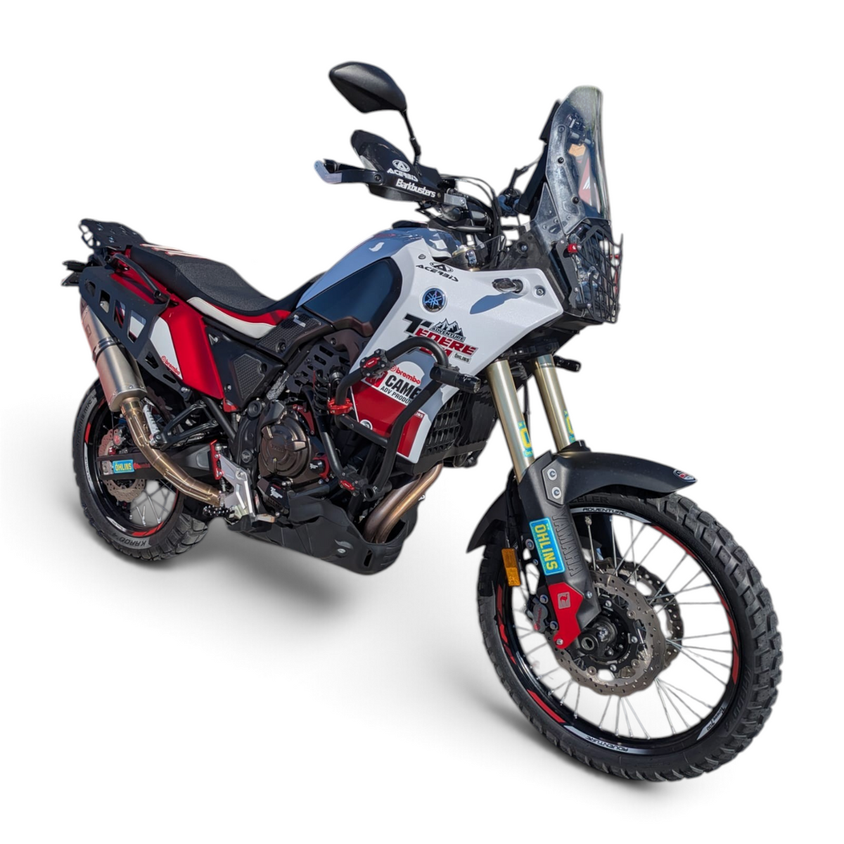 Yamaha Tenere 700 Dual GEL Seat Carbon Sides Grip Top (Standard) 2019-2024