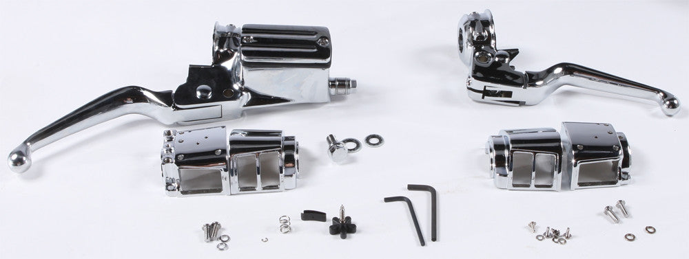 HARLEY HARDDRIVE COMP H/BAR CNTRLS 5/8 M/CYL 84-95 W/O SWITCHES 26-045