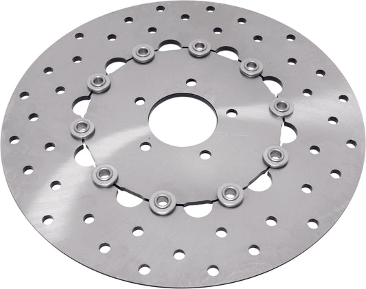 HARLEY HARDDRIVE SS FRNT FLOATING ROTOR FOR SPOKE WHEELS FXD 06-17  11-077