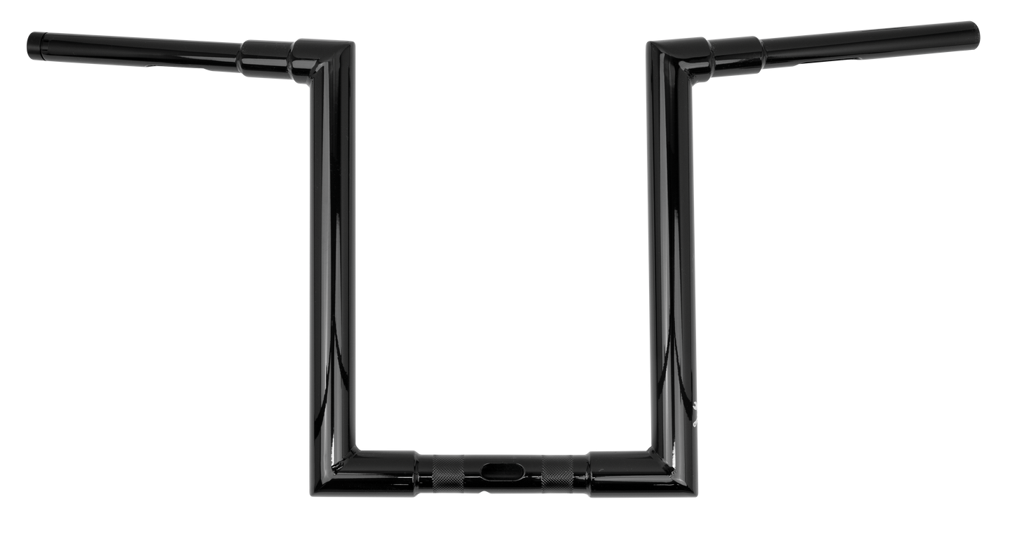 HARLEY BURLY BRAND JASON 14" BAR 1.25" CLAMP TBW BLACK  B12-6091B