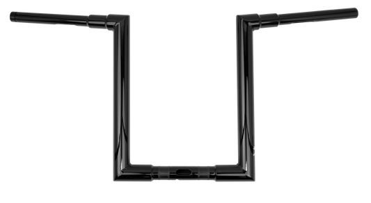 HARLEY BURLY BRAND JASON 14" BAR 1.25" CLAMP TBW BLACK  B12-6091B