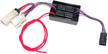 HARLEY NAMZ CUSTOM CYCLE 4-WIRE TRLR ISLTR 8-PIN MOLEX GREY 15-UP FREE WHEELER  NTI-08-FW