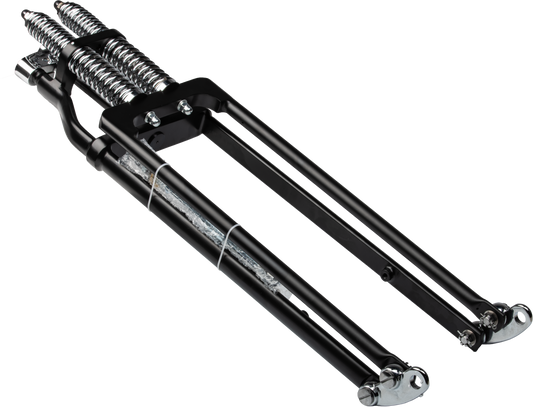 HARLEY HARDDRIVE SPRINGER FORK TAPERED LEG +2 BLACK  062-400