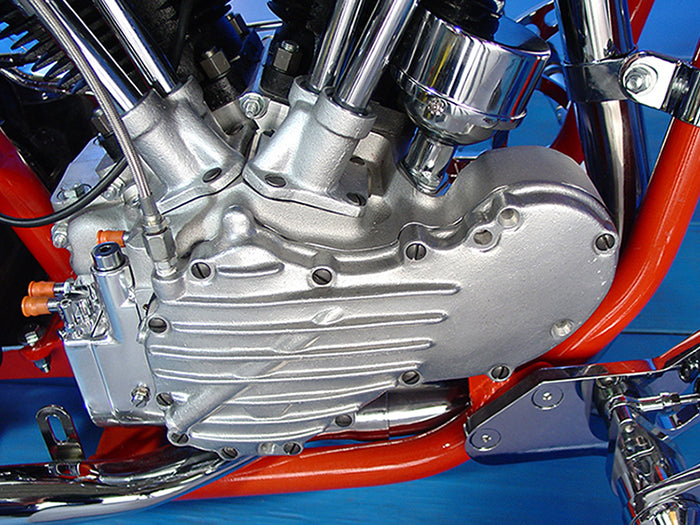 HARLEY 8-Rippen Knucklehead Nockenwellenabdeckung Druckguss Passend für 1941-1947 FL, 1936-1947 EL,