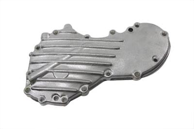 HARLEY Nockenwellenabdeckung, „Panhead“-Stil, 8 Rippen, natur, passend für FL 1948–1953, EL 1948–1953,