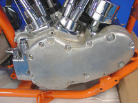 HARLEY Smooth Flatside Style Cast Cam Cover fits 1966-1969 FL,