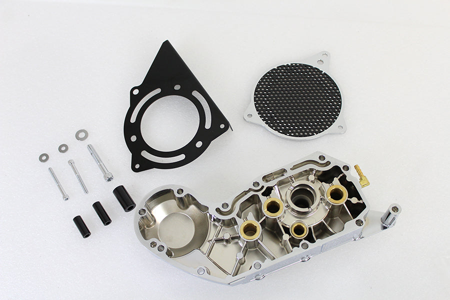 HARLEY Chrom Nocken- und Ritzelabdeckung Set, passend für XL-Modelle ab 2004,