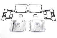 HARLEY Smooth Rocker Box Cover Set fits 2004-UP XL,