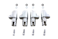 HARLEY Chrom-Aluminiumlegierung Tappet Block Set passend für 1986-1990 XL,
