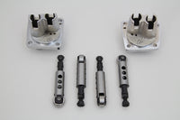 HARLEY Chrom Tassenstößelblock und Tassenstößelsatz passend für 1953-1984 FL, 1971-1984 FX,