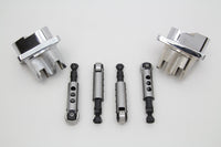 HARLEY Chrom Tassenstößelblock und Tassenstößelsatz passend für 1953-1984 FL, 1971-1984 FX,