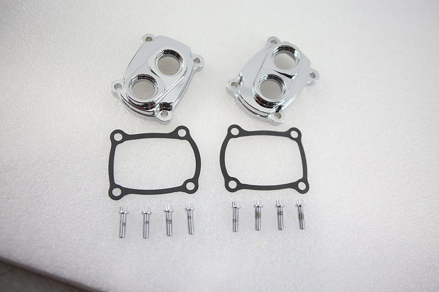 HARLEY Jims M8 Low Profile Billet Stößelblock-Kit Chrom passend für FLT Modelle ab 2017,