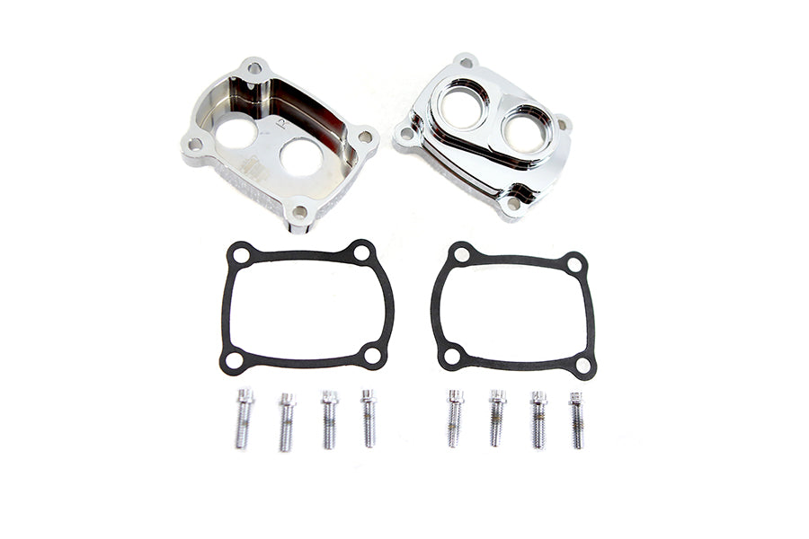 HARLEY Jims M8 Low Profile Billet Stößelblock-Kit Chrom passend für FLT Modelle ab 2017,