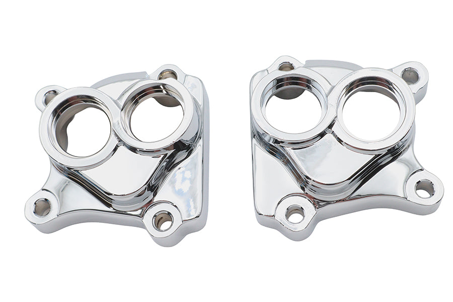 HARLEY Stößelblock-Set Chrom Passend für 1999-2017 FXST, 1999-2017 FLST, 1999-2016 FLT, 1999-2017 F