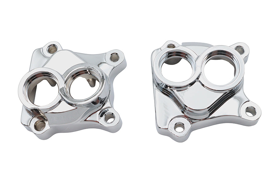HARLEY Stößelblock-Set Chrom Passend für 1999-2017 FXST, 1999-2017 FLST, 1999-2016 FLT, 1999-2017 F