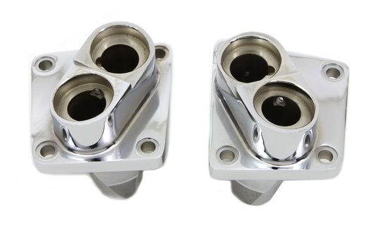 HARLEY Replica Chrome Tappet Block Set fits 1948-1984 FL,   1971-1984 FX,   1979-1983 FLT,   1982-1983 FXR,