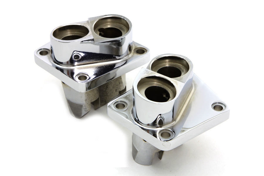 HARLEY Replica Chrome Tappet Block Set fits 1948-1984 FL,   1971-1984 FX,   1979-1983 FLT,   1982-1983 FXR,