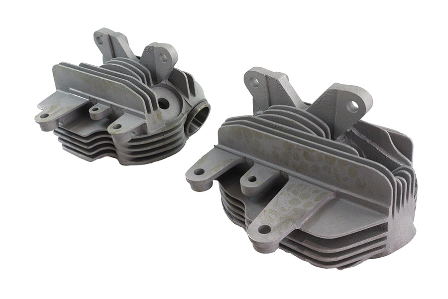 HARLEY Aluminium Knucklehead Zylinderkopf-Set (ohne Ventile) Passend für 1941-1947 FL,   1936-1947 EL,