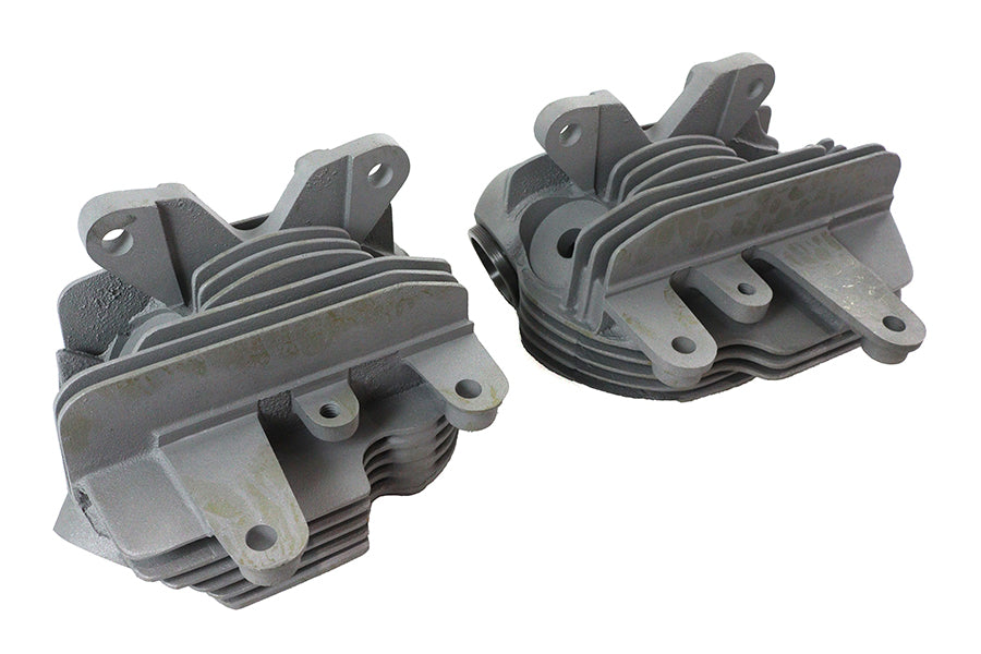 HARLEY Aluminium Knucklehead Zylinderkopf-Set (ohne Ventile) Passend für 1941-1947 FL,   1936-1947 EL,