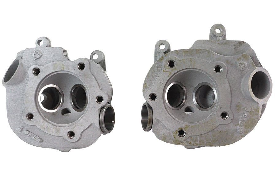 HARLEY Aluminium Knucklehead Zylinderkopf-Set (ohne Ventile) Passend für 1941-1947 FL,   1936-1947 EL,