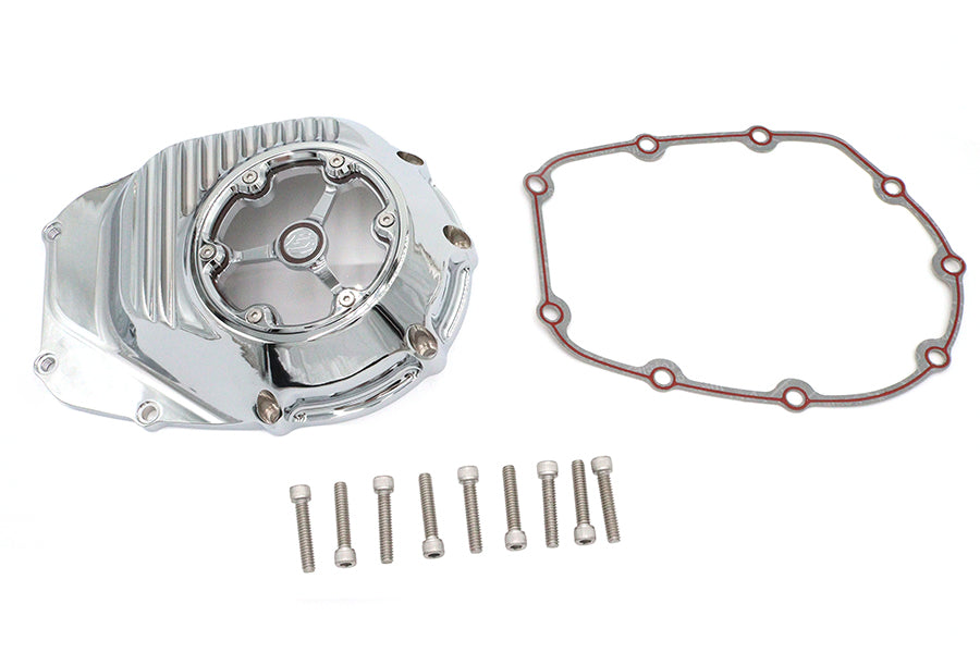HARLEY M8 Clarity Nockenwellenabdeckung Chrom Passend für 2018-UP FLST, 2018-UP FXST, 2017-UP FLT,