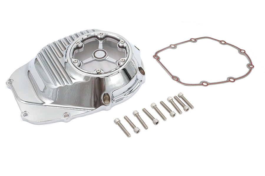 HARLEY M8 Clarity Nockenwellenabdeckung Chrom Passend für 2018-UP FLST, 2018-UP FXST, 2017-UP FLT,