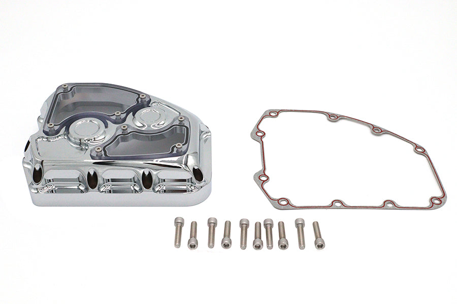 HARLEY TC-88 Clarity Nockenwellenabdeckung Kit Chrom Passt 1999-2017 FLST, 1999-2017 FXST, 1999-2016 FLT,